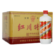 PLUS会员：红川 特曲 50%vol 浓香型白酒 500ml*12瓶 整箱装