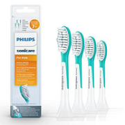 新低！Philips 飞利浦 HX6044/33 儿童刷头 4只装