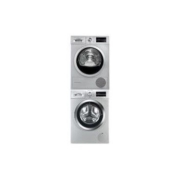 BOSCH 博世 WGA242Z81W+WTW875681W 热泵式洗烘套装 银色