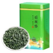 立香园 绿茶碧螺春2022新茶明前茶叶春茶袋装绿茶浓香型 碧螺春半斤铁盒装