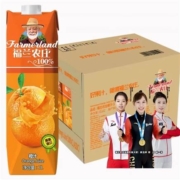 88VIP： 希腊原装进口 福兰农庄100%纯果汁 橙汁  1L*12瓶