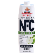 福兰农庄 NFC苹果汁 1L*2件+凑单