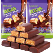 京东特价app: KlmlGong 紫皮糖巧克力糖果 500g