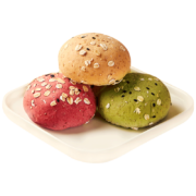 京东特价app: 食光教练 全麦欧包 软欧包【原味+南瓜+抹茶+红丝绒】15包共1斤