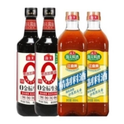 88VIP：海天 酱油0金标生抽 750ml+精制料酒 800ml