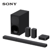 索尼（SONY）HT-S40R 5.1 实体环绕声道 杜比音效 无线后环绕 回音壁 Soundbar 家庭影院 电视音响 无线音响