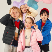 2022秋冬新款！Hush Puppies 暇步士  男女童仙护盾抗菌连帽羽绒服外套