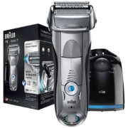博朗Braun7系电动剃须刀自营整机德国进口往复式刮胡刀电动 智能清洁中心男士男生生日礼物送老公送男友