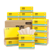 BABO 斑布 BASE系列 抽纸 3层90抽24包（200*135mm）*4件