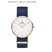 简约大气！Daniel Wellington Classic系列 男士石英腕表 DW00100275