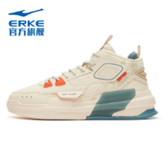 erke 鸿星尔克 唐宫夜苑 情侣高帮板鞋 多色可选 35-44码