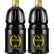 千禾 酱油 生抽 御藏本酿180天 零添加 厨房 炒菜 特级生抽 1.28L*2
