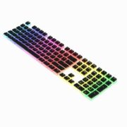 AJAZZ 黑爵 双皮奶布丁PBT透光键帽 129颗