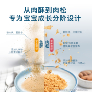 禾泱泱无调味营养鱼酥1罐 松软美味宝宝肉酥三文鱼酥无添加食用盐