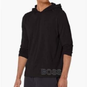 BOSS Hugo Boss 雨果·博斯 Identity 男士纯棉连帽长袖T恤 50465557