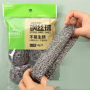 京东特价app：绿色密码 不锈钢金属钢丝球 大号18g 12只