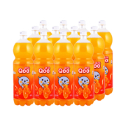美汁源 Minute Maid 酷儿 Qoo 橙味 果汁饮料 1.5L*12瓶 整箱装 可口可乐出品 新老包装随机发货