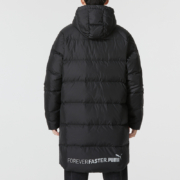 PUMA彪马羽绒服男款2022冬季新款黑色休闲长款保暖外套674641-01
