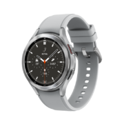 三星Galaxy Watch4 Classic 蓝牙通话版 运动智能手表 体脂/5纳米芯片/血氧/导航/GPS定位/支付 46mm雪川银