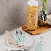 美洲百年厨具品牌，Tramontina 查蒙蒂纳  Ipanema系列 不锈钢餐具 30件套（6人）184元