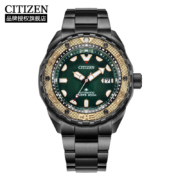 西铁城（CITIZEN）超级自动机械 舒博™钛覆DLC不锈钢表带时尚商务男表NB6008-82X