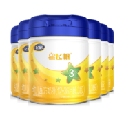 飞鹤星飞帆 幼儿配方奶粉 3段(12-36个月幼儿适用) 900克g【加量焕新装】 6罐装