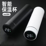 美佳兔 智能304双层不锈钢LED保温杯 温度显示杯