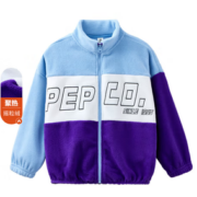 双面摇粒绒！PEPCO 小猪班纳 儿童摇粒绒外套