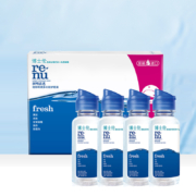 BAUSCH+LOMB 博士伦 润明清透 软性亲水接触镜 多功能护理液 60ml*4