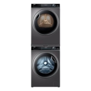 Haier 海尔 洗烘套装家用直驱变频滚筒洗衣机热泵烘干机除菌176