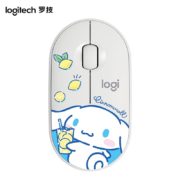 罗技（Logitech） Pebble 鹅卵石便携鼠标 无线蓝牙静音鼠标 库洛米大耳狗鼠标少女馆 柠檬汽水大耳狗