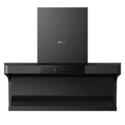 美的（Midea）抽油烟机7字型顶侧双吸21立方大吸力家用吸油烟机自清洗挥手感应智控H51 华凌【21吸力顶侧双吸H51单烟机】