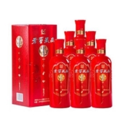 PLUS会员：泸州老窖 老窖藏品喜庆装 52度520ml*6瓶整箱装(内含礼品袋)