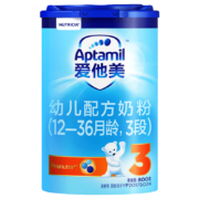 爱他美（Aptamil）幼儿配方奶粉（12–36月龄，3段）800g