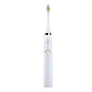 飞利浦(PHILIPS) 电动牙刷 成人声波震动钻石系列(自带刷头*2+充电旅行盒+充电玻璃杯)HX9332/04 白钻