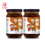 京东特价APP、需抢券：易佰福 牛肉酱 210g*2瓶