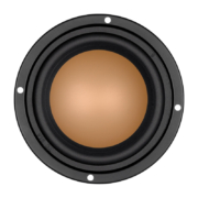 惠威（HiVi）M4N 发烧音响 全频带扬声器单元 HIFI音响 喇叭单元