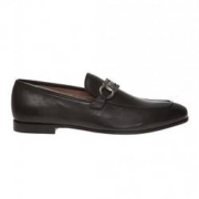 13日10点、黑卡会员：Salvatore Ferragamo 菲拉格慕 男士黑色马蹄扣皮鞋 726079