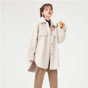 Semir 森马 女士羊羔绒外套 12D070090406