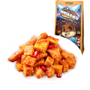 三只松鼠牛板筋120g/袋 牛肉干肉脯零食小吃牛筋牛肉粒烧烤味