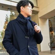 Paul Smith 保罗·史密斯 100%纯羔羊毛围巾933D