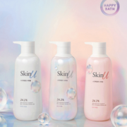 嫩白肌肤！SkinU 爱茉莉 丝亲柔玻尿酸烟酰胺沐浴露 600ml