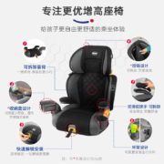 chicco智高kidfitplus3-12岁大童安全座椅二合一儿童增高坐垫靠背