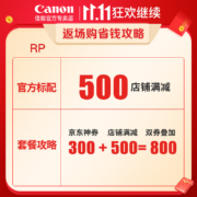 佳能（Canon） EOS RP 专业微单相机套机 4K视频Vlog 全画幅专业级微单相机 RP单机身 拆机【不含镜头】 官方标配【不含内存卡/不送大礼包】