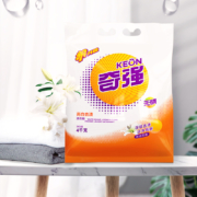 奇强 亮白去渍无磷洗衣粉 8斤
