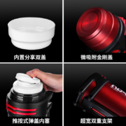 富光 金刚系列保温壶不锈钢大容量保温瓶 车载真空保温水壶 户外保温壶本色 2.2L（WFZ6019-2200）