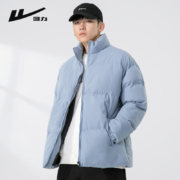 回力 立领纯色 加厚保暖 面包服 棉服