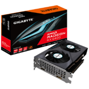 技嘉猎鹰GIGABYTE AMD Radeon RX 6400 EAGLE 4G电竞游戏设计智能学习电脑独立显卡