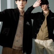 GXG 男士棒球领简约夹克 GHC121001IKD
