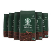 STARBUCKS 星巴克 摩卡风味咖啡粉 11oz*6